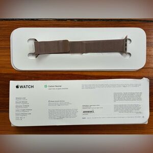 Gold Milanese Loop Apple Watch Band 42mm